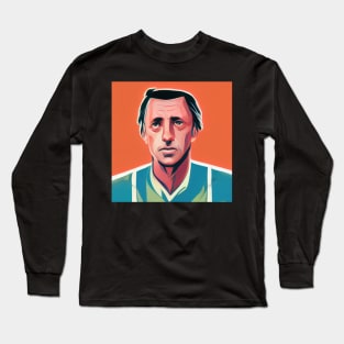 Johan Cruyff | Comics style Long Sleeve T-Shirt